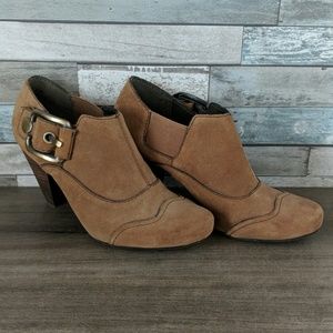 Suede fall boots